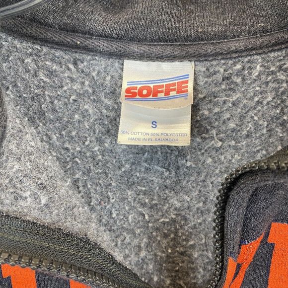 Virginia Cavaliers Jacket Coat Pullover Men’s Small 1/4 Zip Gray - Picture 6 of 6